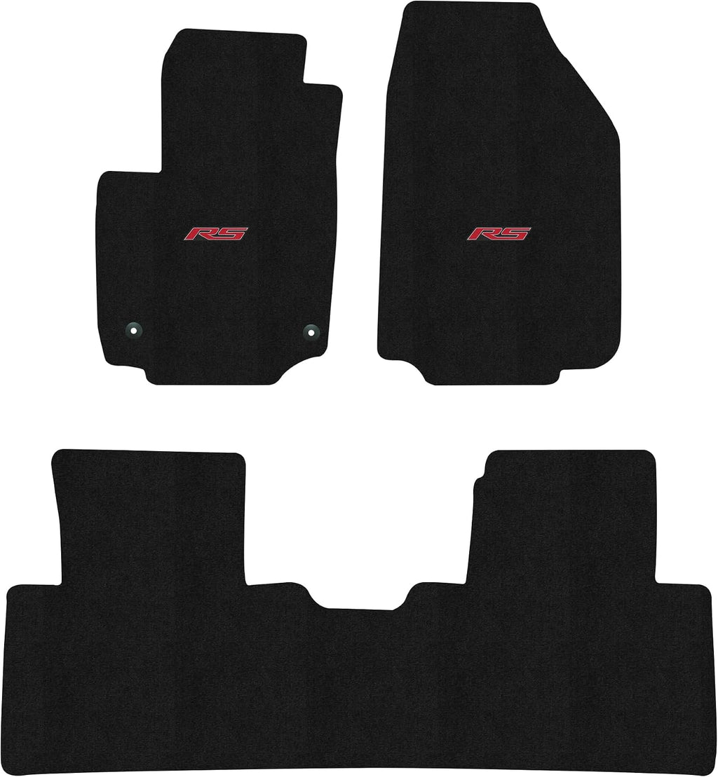 Lloyd Mats Floor Mats for Chevrolet Equinox 2025-2026 | 3PC Set (2PC Front + 1PC Middle) | Charcoal | Non-Slip Backing | (Excludes EV)