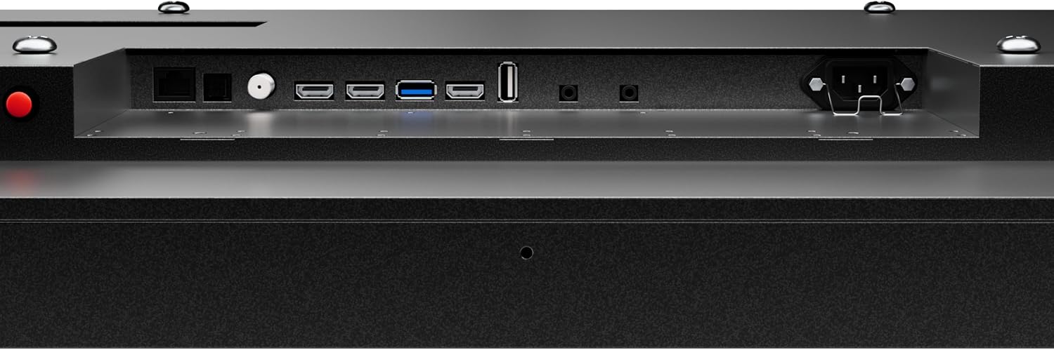 SYLVOX 75'' Outdoor TV, Premium 4K@120Hz Weatherproof TV for Smoother Sports & Gaming, Waterproof, 1000nits Brightness, Dolby Atmos, Google Smart OS with HDMI 2.1 & USB 3.0 (Gaming Series)