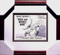 Bugs Bunny and Yosemite Sam in 'Wild and Woolly Hare' Custom Framed Studio Lobby Card Publicity Still - Warner Brothers