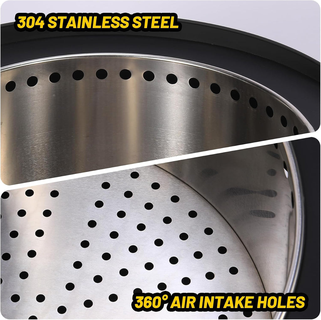 GarveeLife Smokeless Fire Pit Outdoor