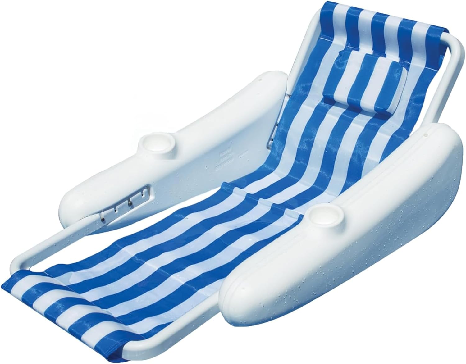 SWIMLINE ORIGINAL 10000M Sunchaser Sling Style Floating Lounge Chair Pool Float | Molded Frame & Pontoon Design | Pool Floats Adult | Pool Lounger | Pool Accessories | Pool Chairs and Lounges