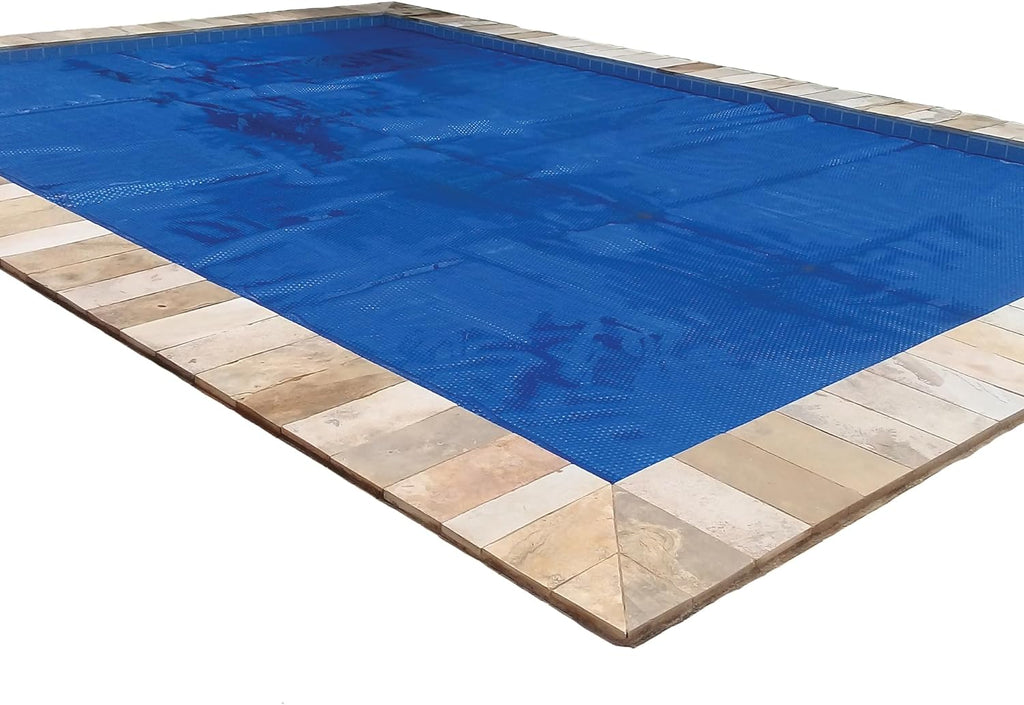 In The Swim 20' x 40' Standard Blue Rectangle Solar Pool Cover 8 Mil for Solar Heating Above Ground Pools and Inground Pools