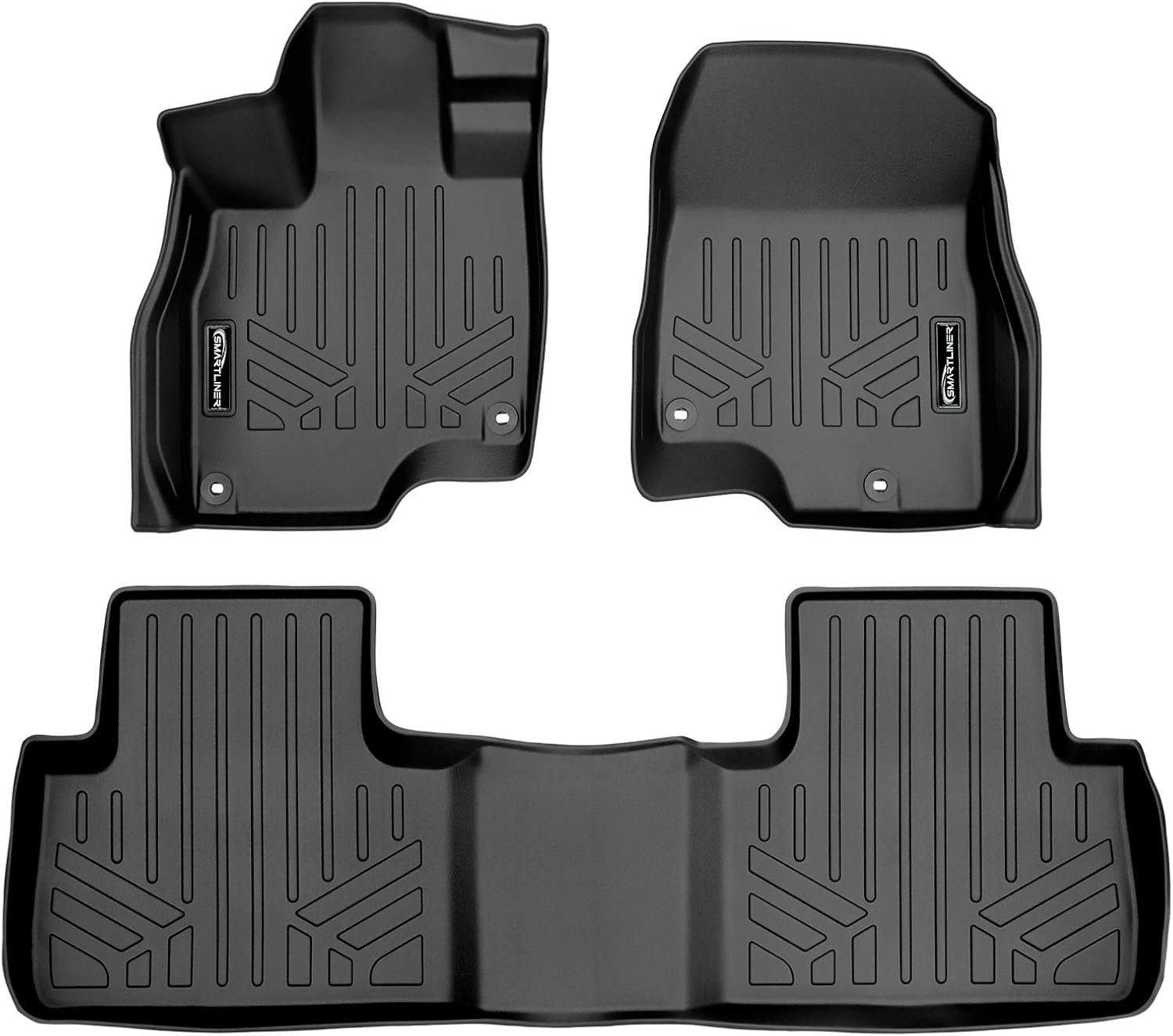 MAXLINER Custom Fit Floor Mats 2 Row Liner Set Compatible with 2019-2025 Acura RDX
