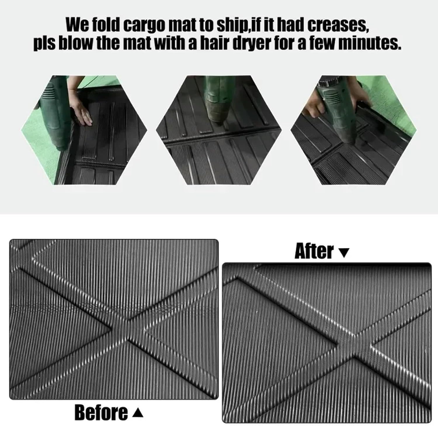 Car TPE Trunk Mat Boot Liner Cargo Floor Luggage Carpet Trunk Boot Liner Tray Accessories,for Tesla Model 3 2019-IN