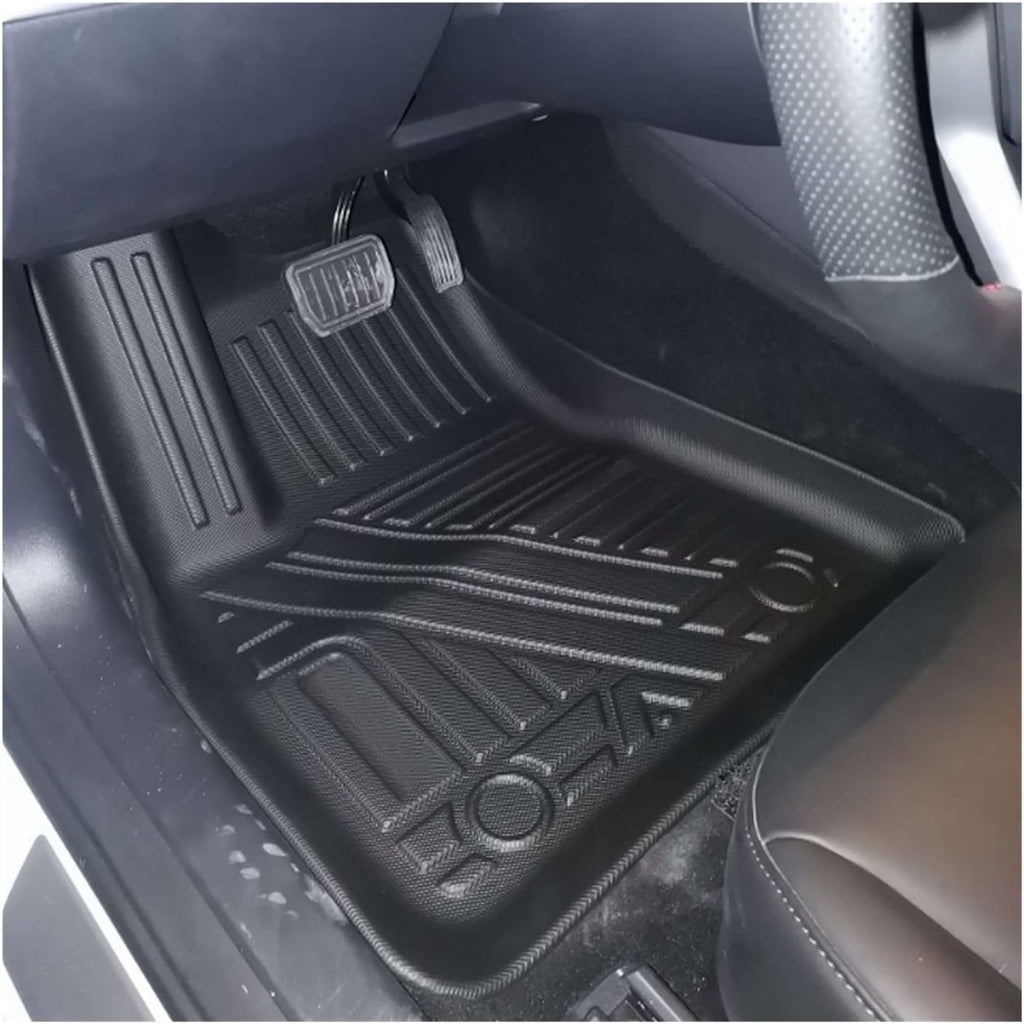 Car Floor Mats TPE Foot Mats Cargo Liner Pad Trunk Tray Accessories Compatible with Tesla Model 3 2017-2022