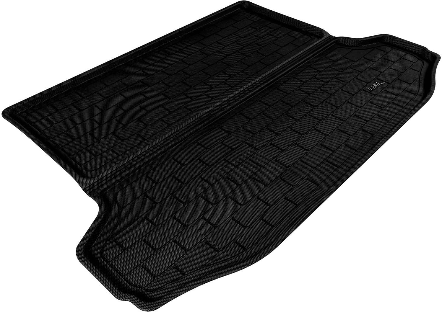 3D MAXpider-M1TY0481309 Cargo Custom Fit All-Weather Floor Mat for Select Toyota RAV4 Models - Kagu Rubber (Black)
