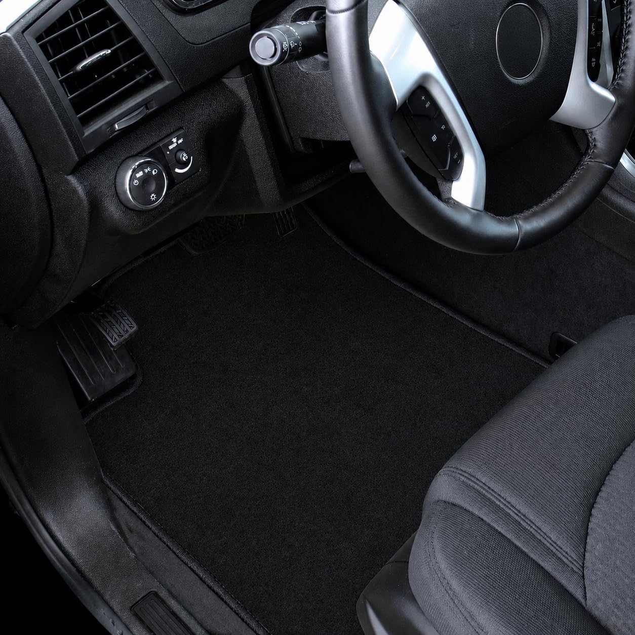 Red Edge Cargo/Trunk Carpet Mat for Chevrolet Camaro 2010-2015 | Custom Fit, Black, 2015 2014 2013 2012 2011 2010
