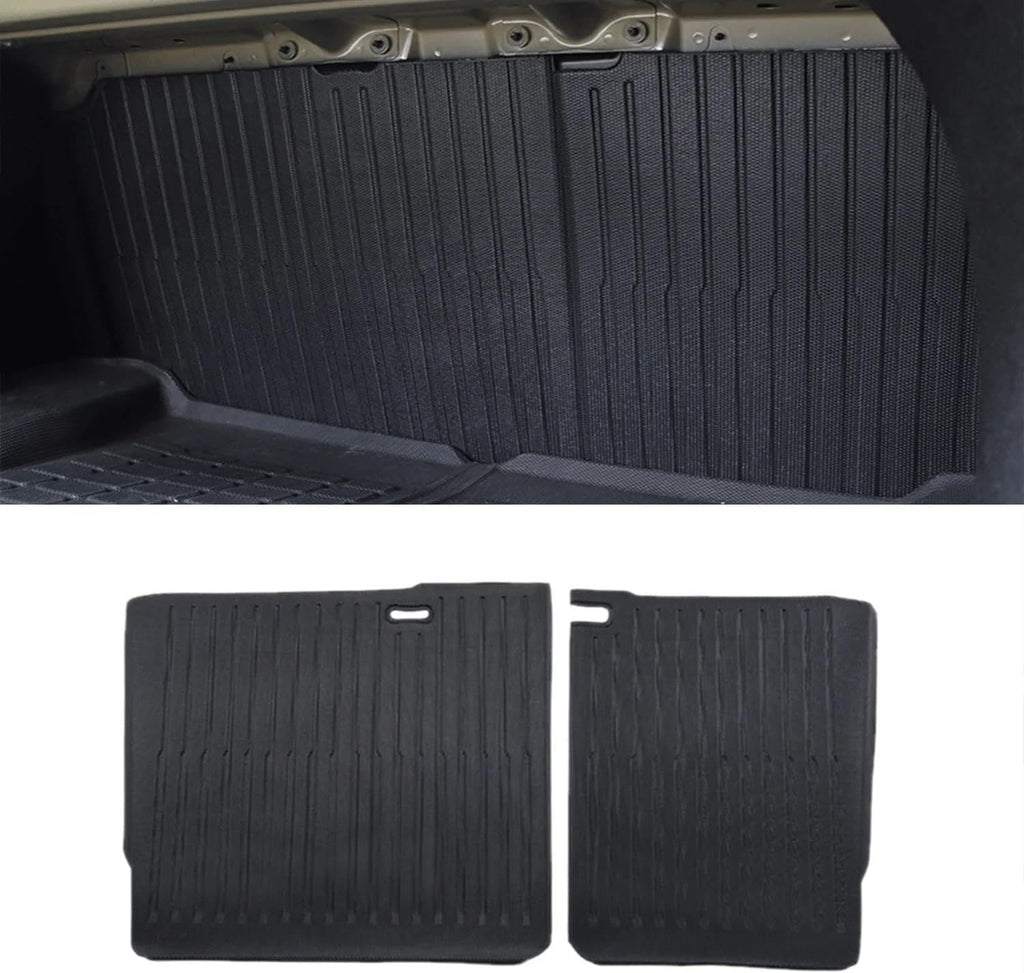 3D Floor Mats Compatible with Tesla Model 3 Highland 2024, All Weather WP LHD XPE Front Rear Trunk Cargo Liner Mat Accessories(6PCS Floor Mats)