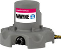 WAYNE WPCP250-1/4 HP Automatic Pool Cover Pump with 25 Foot Power Cord - Up to 1,900 Gallons Per Hour - Automatic On/Off Water Removal Pool Cover Pump