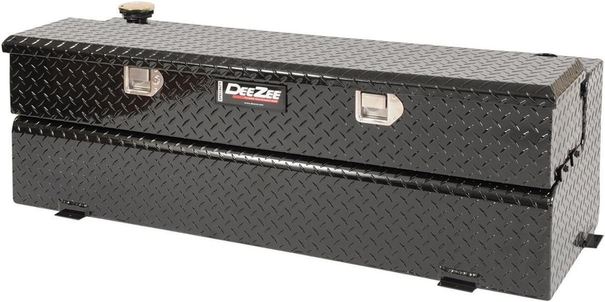 Dee Zee DZ92740B (43 gallon) Black Aluminum Combo Transfer Tank & Tool Box