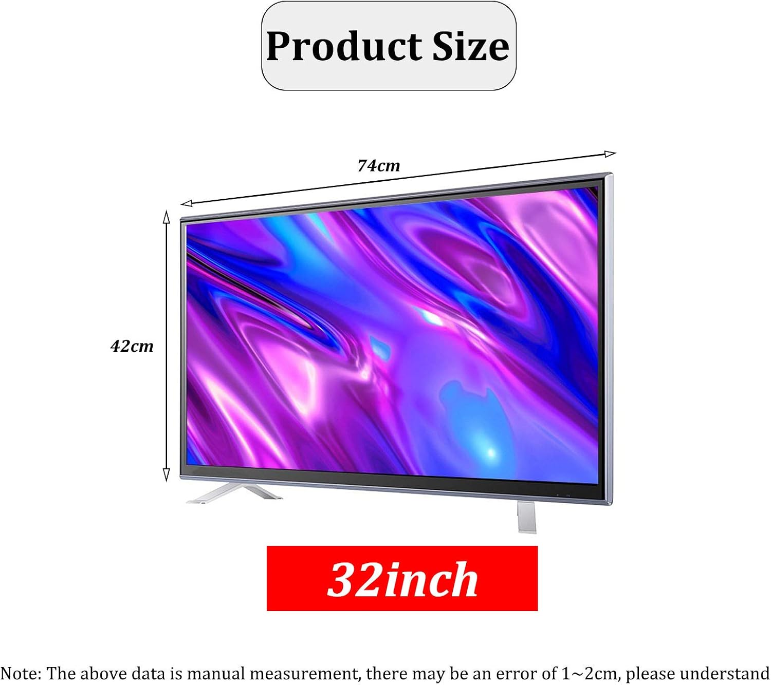 Ultra-Thin Explosion-Proof Smart TV High-Efficiency Decoding Flat-Panel HD TV Family Hotel Anti-Collision TV 32/42/46/55/60 Inches (Tv Version 32 inch)
