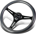 NRG Innovations ST-015BC-CN 6-Bolt Spoke Race Steering Wheel + Horn Button