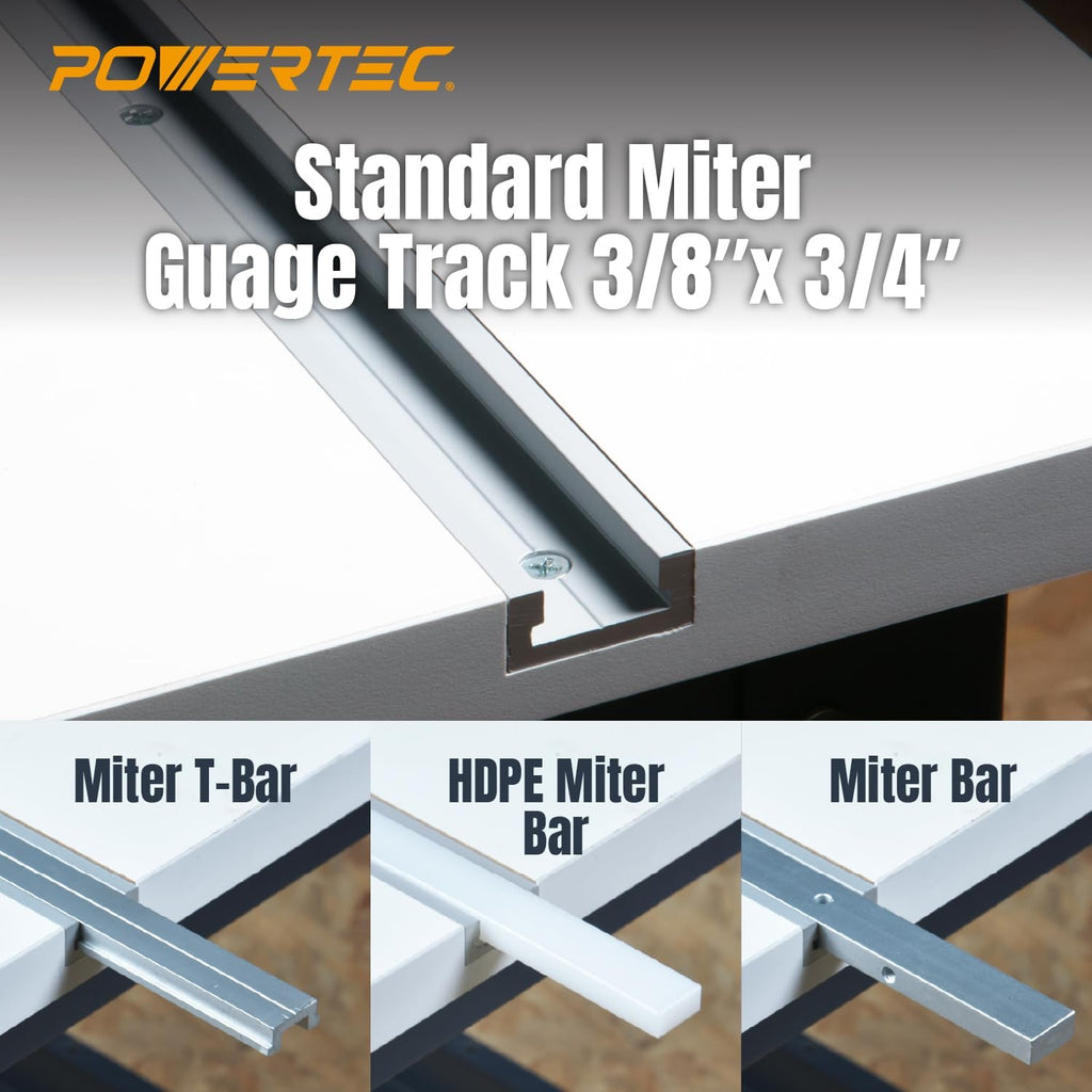 POWERTEC 24' x 32' Benchtop Router Table w/Aluminum Insert Plate – Laminated MDF Top, Reducer Rings, Leveling Screws, and Starting Pin Compatible with Bosch, DeWalt, Makita, and Other Brands (71964)