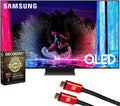 Samsung QN65S90DA 65 Inch OLED 4K Smart TV (2024) Bundle with Deco Gear 2X 4K HDMI 2.0 Cable with Pure Copper Conductors & CPS Exclusive 12 Month Protection Pack Bundle (BEACH-CPS-262000)