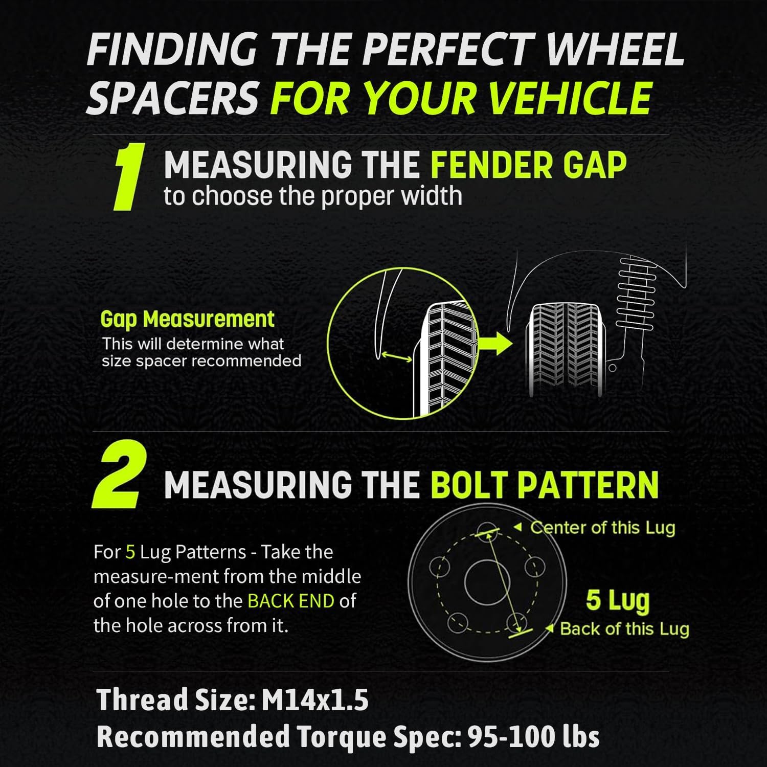 Customadeonly 5x120 to 5x115 Wheel Adapters (4PC 20mm) for Camaro Corvette C8 Equinox - 66.9mm Hub to 71.5mm Wheel Bore - M14x1.5 - Fix Offset, Improve Stance & Appearance