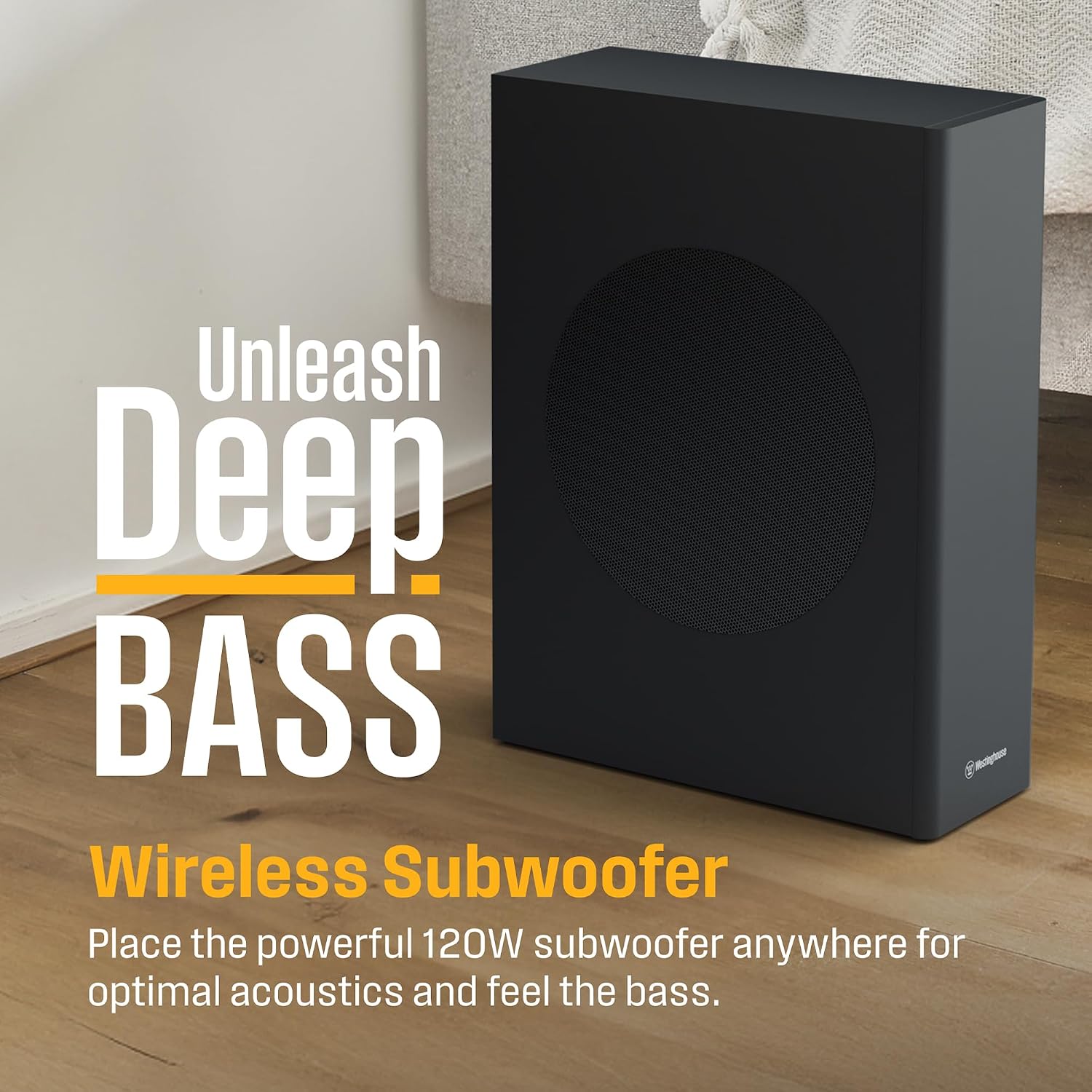 Westinghouse QLED 55 Inch TV and 5.1.2 Soundbar with Subwoofer