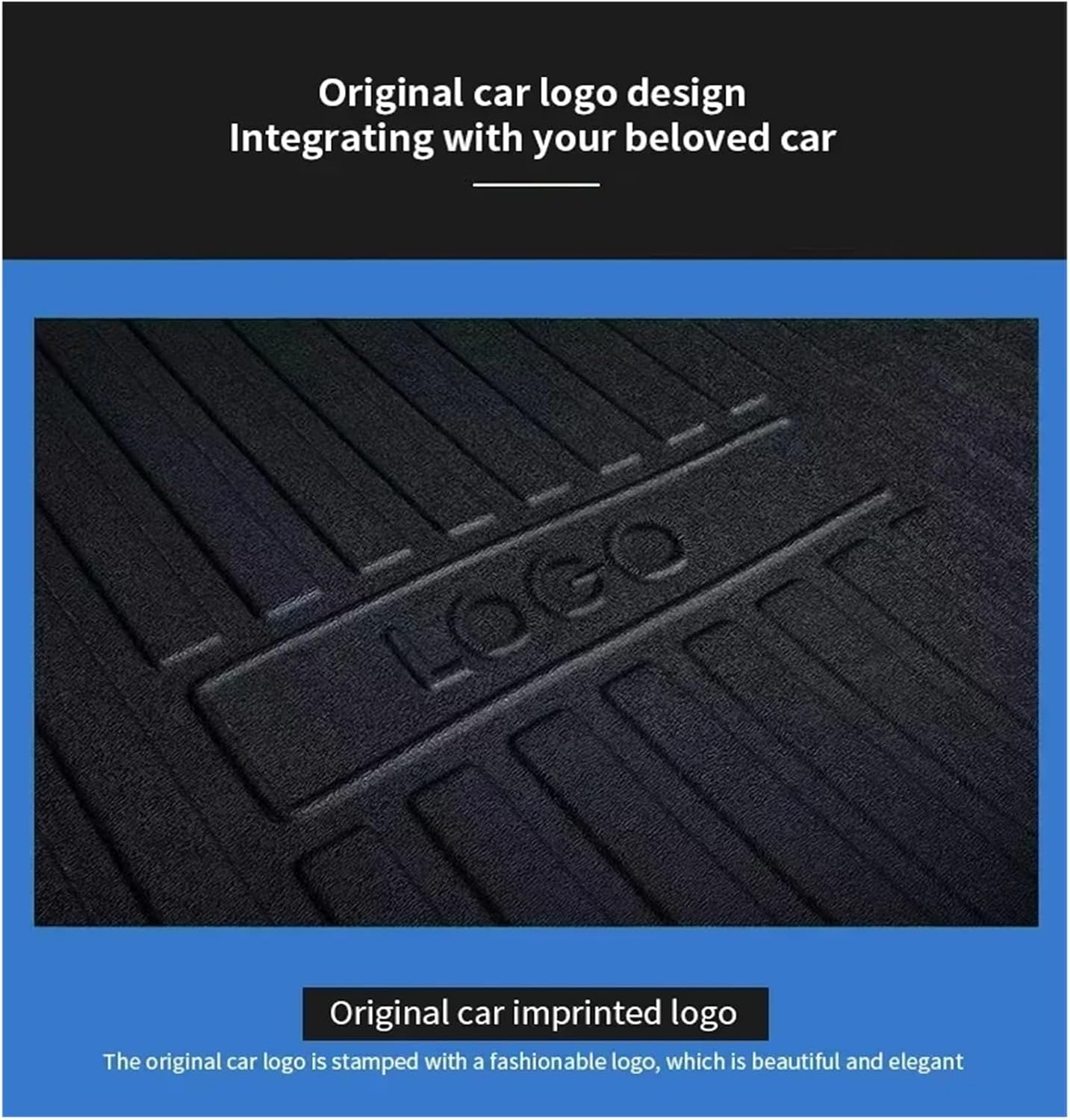 TPE Auto Boot Mats Compatible with Toyota RAV4 Car Accessories RAV 4 XA50 Compatible with Suzuki Across 2019-2023 Cargo Area Pad Anti-Scratch Accessories(Back Cushion)