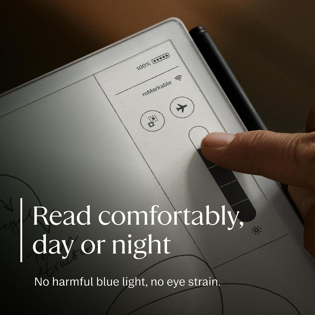 reMarkable Paper Pro Move | Ultraportable Color 7.3' Paper Tablet with Marker Plus | The Digital Pocket Notebook for Productivity on The Go