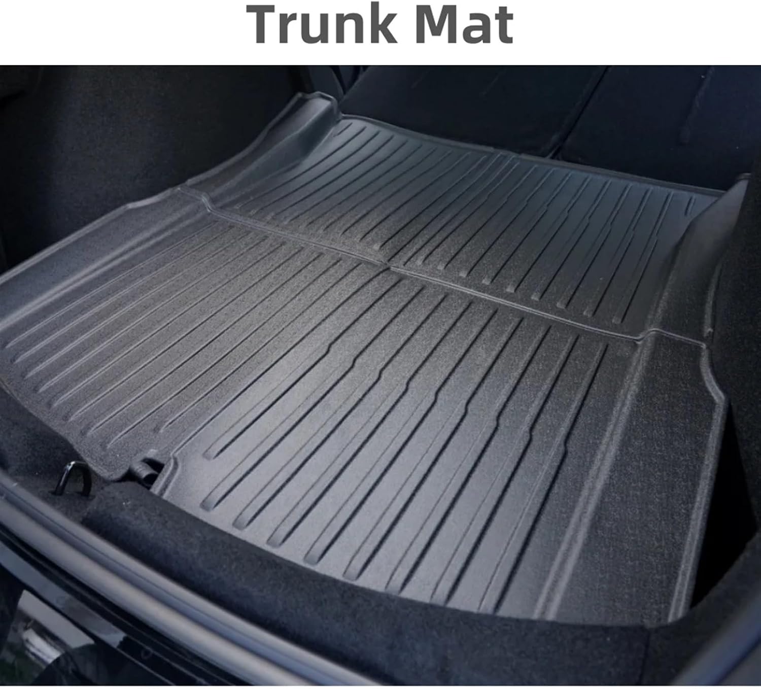 Compatible with Tesla Model 3 Highland 2024 TPE Floor Mats,RHD LHD Floor Mats All Weather Waterproof Non-Slip Cargo Liner Accessories(LHD 3PCS HX3)