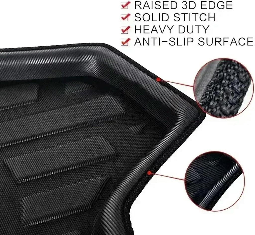 Car TPE Trunk Mat Boot Liner Cargo Floor Luggage Carpet Trunk Boot Liner Tray Accessories,for Tesla Model 3 2019-IN