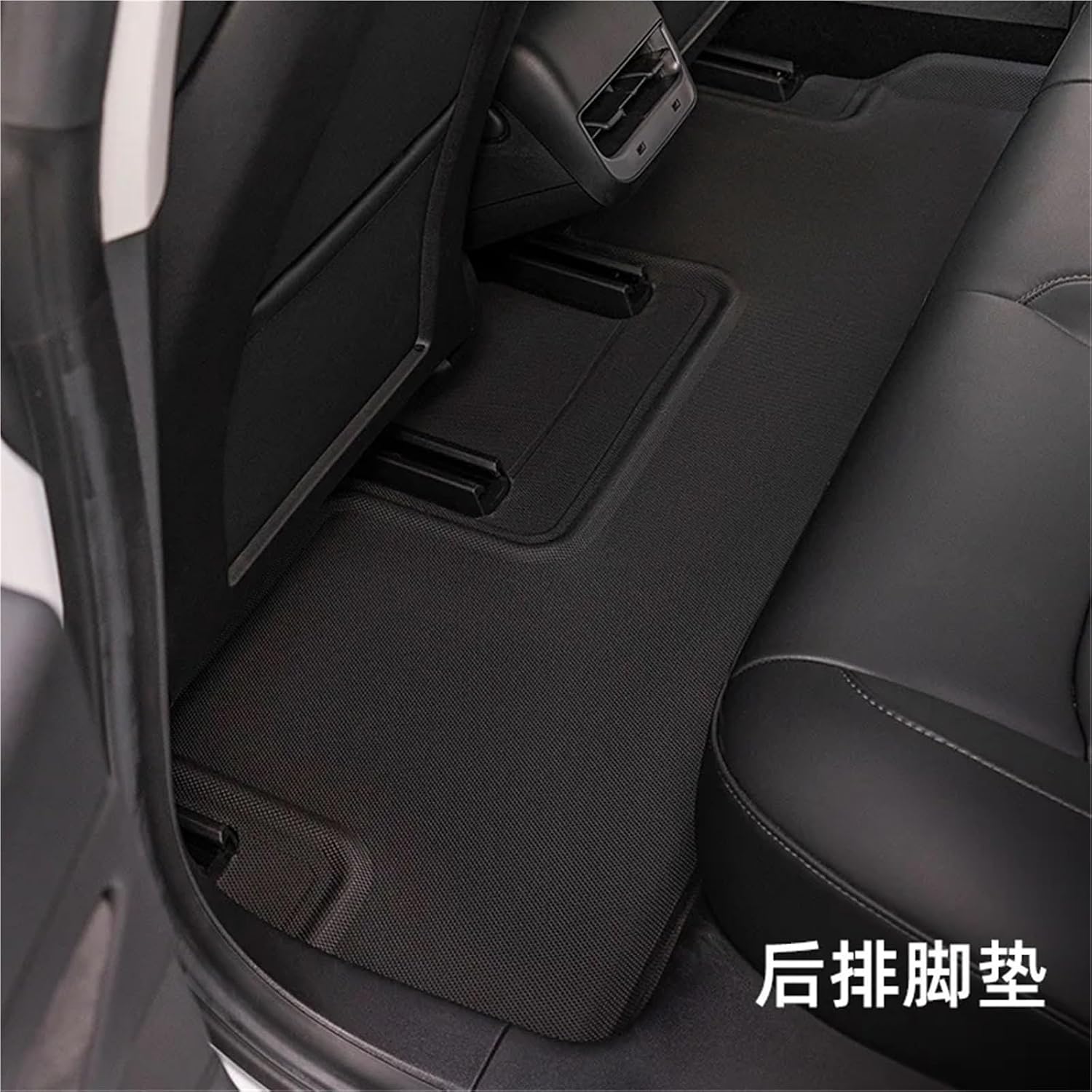 Compatible with Tesla Model 3 Highland XPE Floor Mats Trunk Mats All Weather Front Rear Cargo Liner Mat, Waterproof Anti-Slip Foot Pads(RHD Package 6PCS)