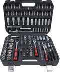 Hantinstom Ultimate Sockets Set Comprehensive Hand Tool Set Perfect for Home Essentials College Dorm Car Emergency Kit Ideal Apartment Essentials & Men's Tools Gift