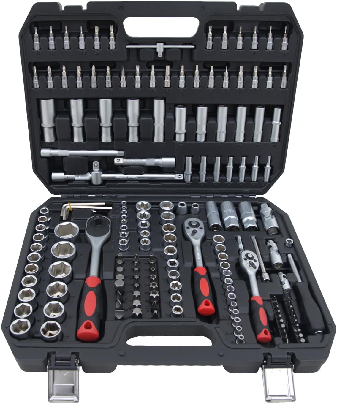 Hantinstom Ultimate Sockets Set Comprehensive Hand Tool Set Perfect for Home Essentials College Dorm Car Emergency Kit Ideal Apartment Essentials & Men's Tools Gift
