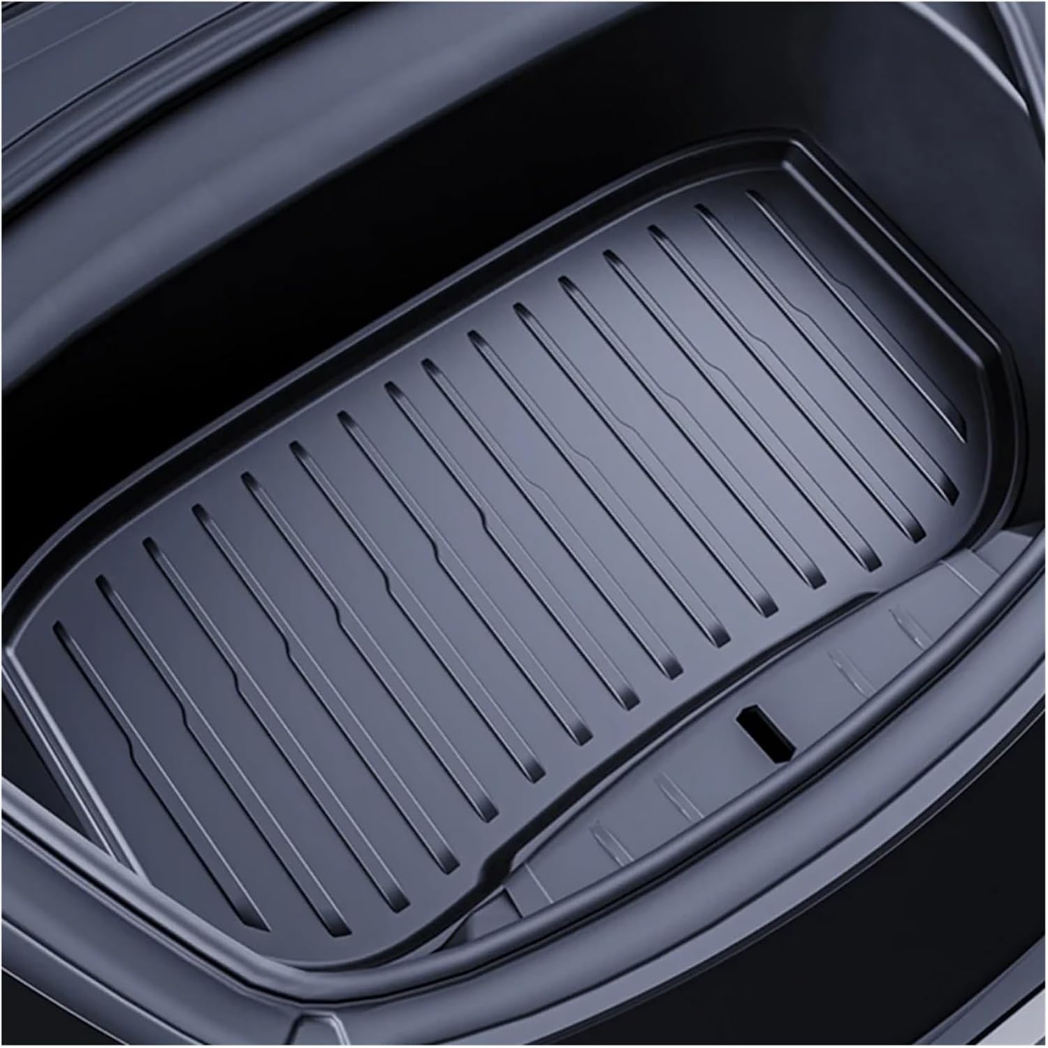Floor Mats 2024 Compatible with Tesla Model 3 Highland,TPE All Weather Protection Cargo Liner Floor Mats and Cargo Trunk Mats Accessorie(Trunk 3pc)