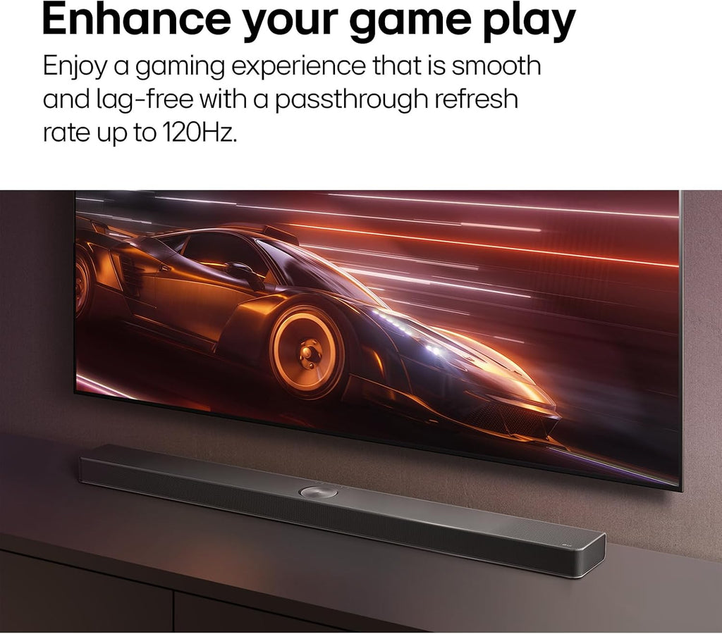 LG 77-Inch Class OLED evo G4 Series Smart TV 4K Processor Flat Screen with Alexa Built-in (OLED77G4WUA, 2024), 9.1.5 ch. Sound Bar with Wireless Dolby Atmos Soundbar and Rear Speakers