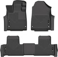 Husky Liners Weatherbeater Floor Mats | Fits 2022-2026 Acura MDX | Front & 2nd Row, 3-pc Black - 95181