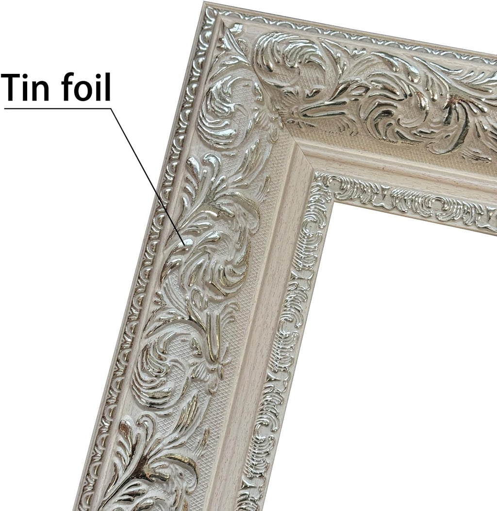 Elegant Vintage-Style TV Frame (Champagne Gold, 32') - Compatible ONLY with Samsung The Frame TV (Fits 2021-2025, 32LS03A/B/C/FA)