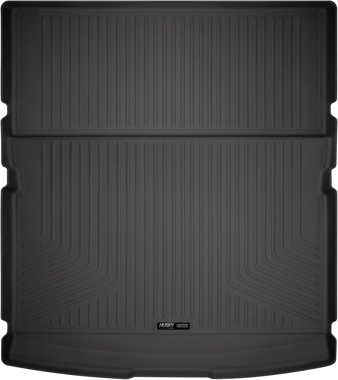 Husky Liners Weatherbeater Cargo Liner | Fits 2018-2024 Ford Expedition (MAX ONLY) & Lincoln Navigator (L Model ONLY) Will NOT Fit Standard Models, Fits Behind 2nd Seat | 1-pc Black - 23481