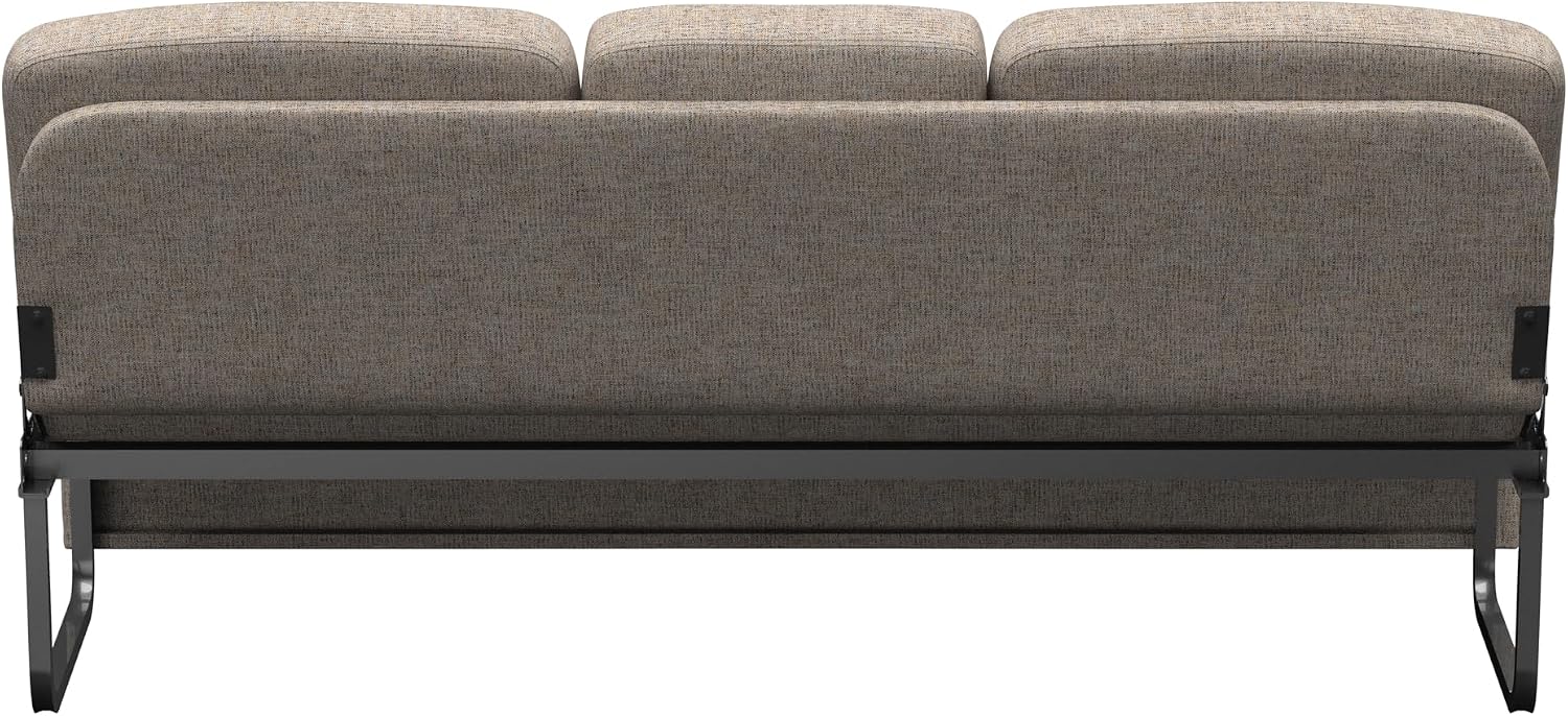 Thomas Payne Signature 72' Dellmead RV Jackknife Sleeper Sofa with Matching Kickboard, Easy Transition, High-Density Foam Cushioning, Fold-Down Center, Dual Cupholders - 2024044417