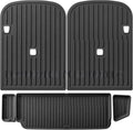 for Tesla Model X 2024 5/6/7 Seat TPE 3D Car Floor Mats Cargo Liner Trunk Pad Waterproof Protective Left Rudder(6seats 5PCS)