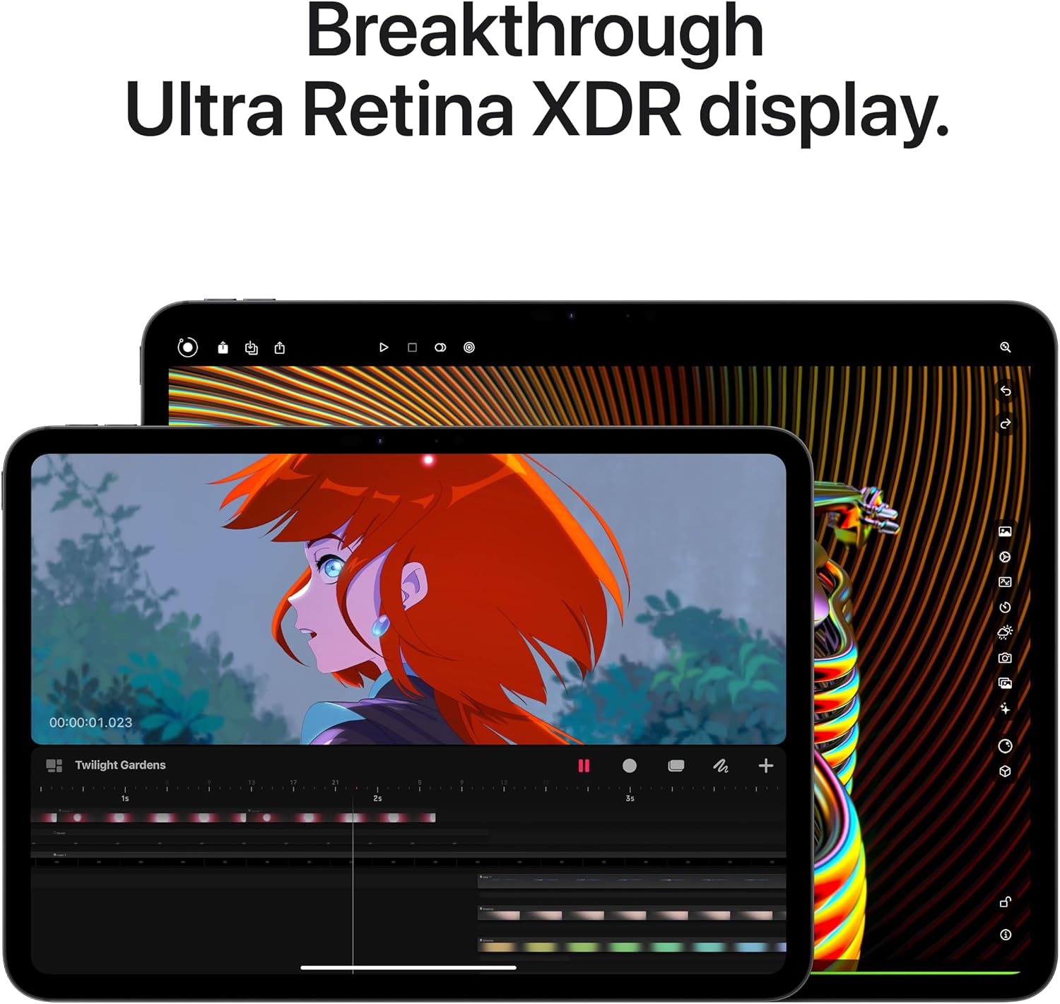 Apple iPad Pro 11-Inch (M4): Built for Apple Intelligence, Ultra Retina XDR Display, 2TB, 12MP Front/Back Camera, LiDAR Scanner, Wi-Fi 6E, Face ID, All-Day Battery Life — Space Black