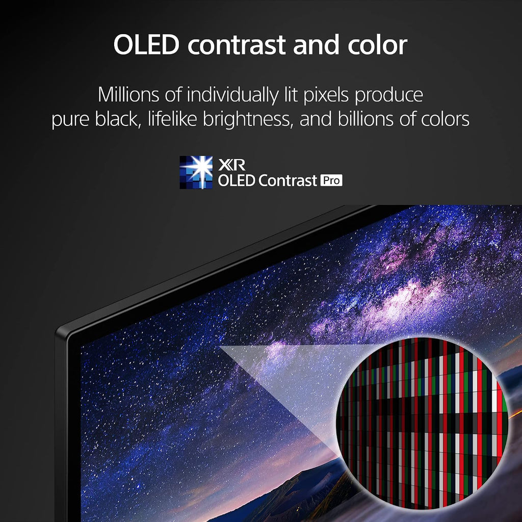 Sony OLED 83 inch BRAVIA XR A80L Series 4K Ultra HD TV: Smart Google TV with Dolby Vision HDR and Exclusive Gaming Features for The PlayStation® 5 XR83A80L- 2023 Model,Black