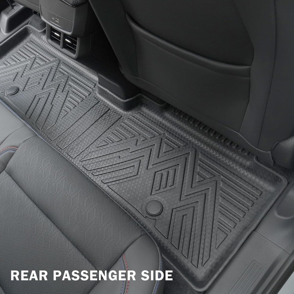 KUST Floor Mats for 2020-2025 Subaru Outback Accessories, All Weather Floor Liners & Seat Back Mats & Rear Trunk Mat Full Set of 6pcs, TPE Rubber, Raised Edge