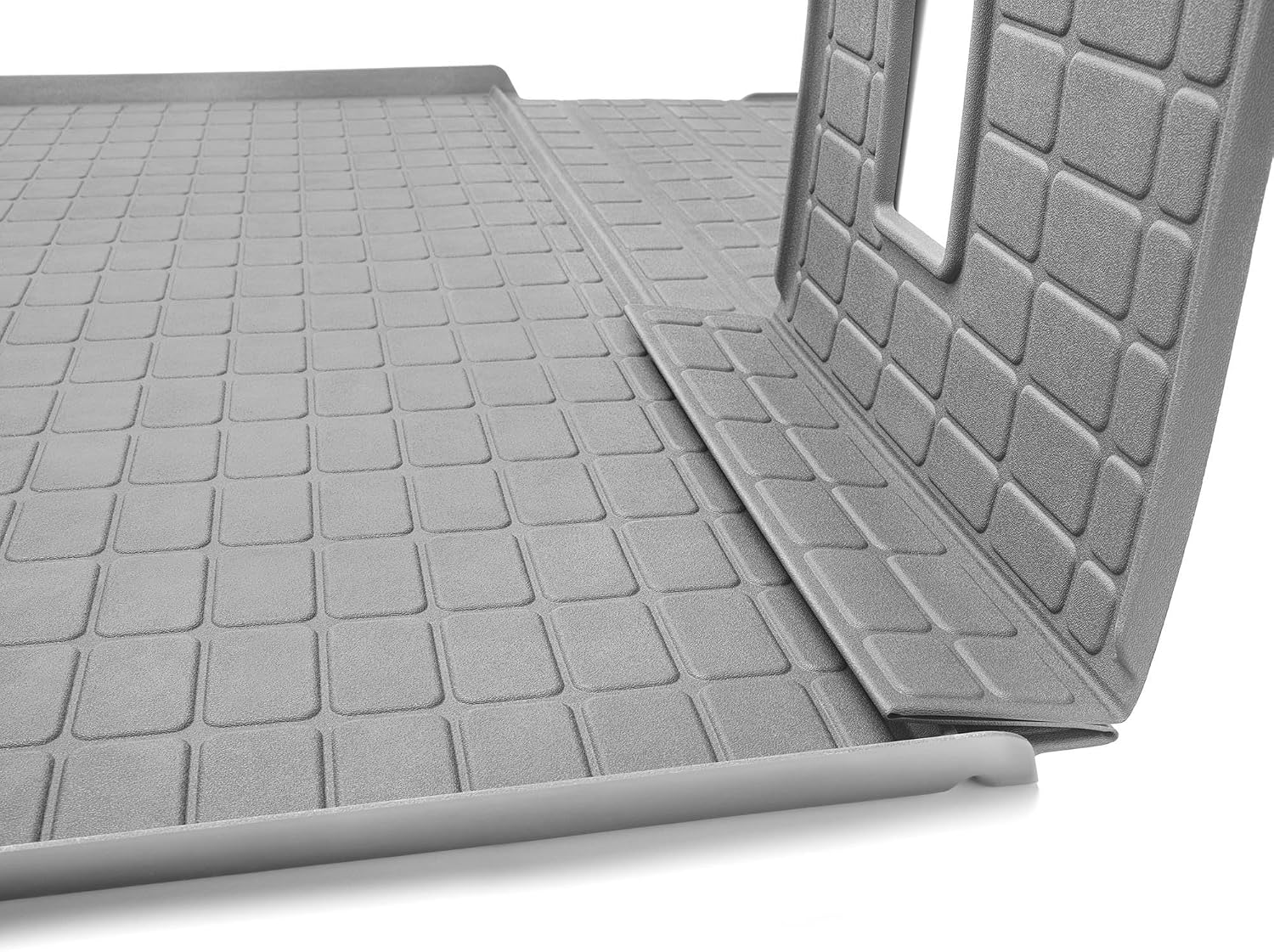 WeatherTech SeatBack Cargo Liner HP for Chevrolet Equinox, Terrain Behind 2nd Row w/Bumper Protector (401856IMSK), Black