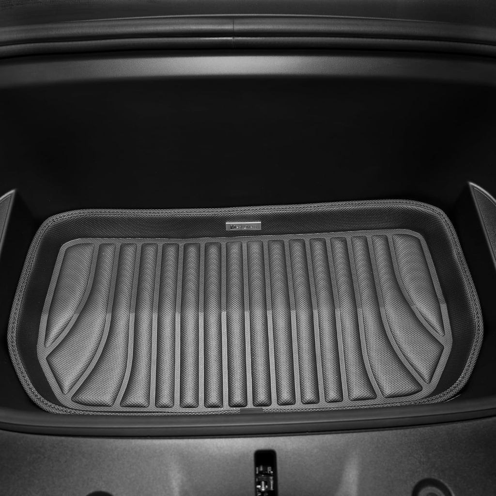 Extreme Coverage Floor Mats for Tesla Model Y (2021-2025) – Full 360° Cabin Protection, GapZero Fit with TrackGuard Rail Protection (Does NOT fit 7-Seat & Juniper)
