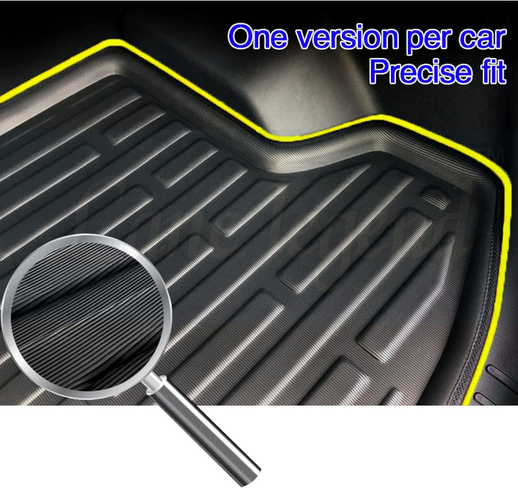 Car TPE Rear Trunk Mat Waterproof Boot Cargo Boot Liner Tray Trunk Floor Mat Accessories,for Toyota RAV4 RAV-4 5Seater 2006-2012