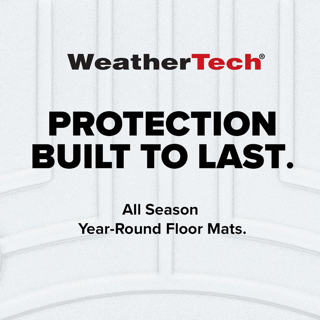 WeatherTech Custom Fit FloorLiners for Chevrolet Silverado 1500 LTD, Sierra 1500 Limited, Sierra 2500HD / 3500HD - 1st Row (OTH) & 2nd Row (4414911V-4414365V), Black