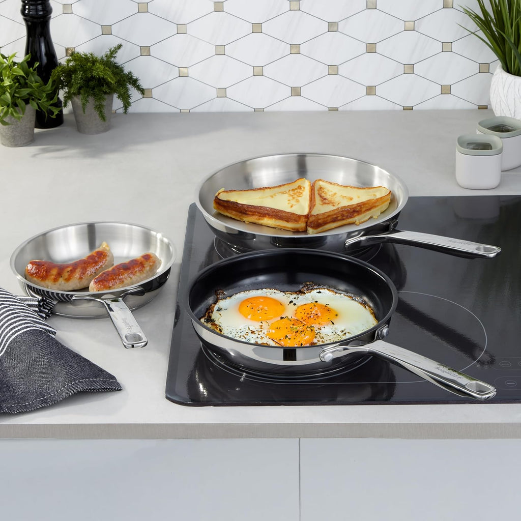 Berghoff DiNA Helix Recycled 18/10 Stainless Steel 11' Frying Pan