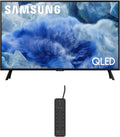 Samsung QN32Q8FAAFXZA 32 Inch Class QLED Q8F 4K Vision AI Smart TV with an AudioQuest G8 8-Outlet USB-A/USB-C AC Power Surge Protector (2025)