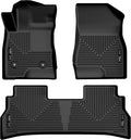 Husky Liners Weatherbeater Floor Mats | Fits 2024-2026 Buick Envista & 2024-2026 Chevrolet Trax | Front & 2nd Row, 3-pc Black - 99261