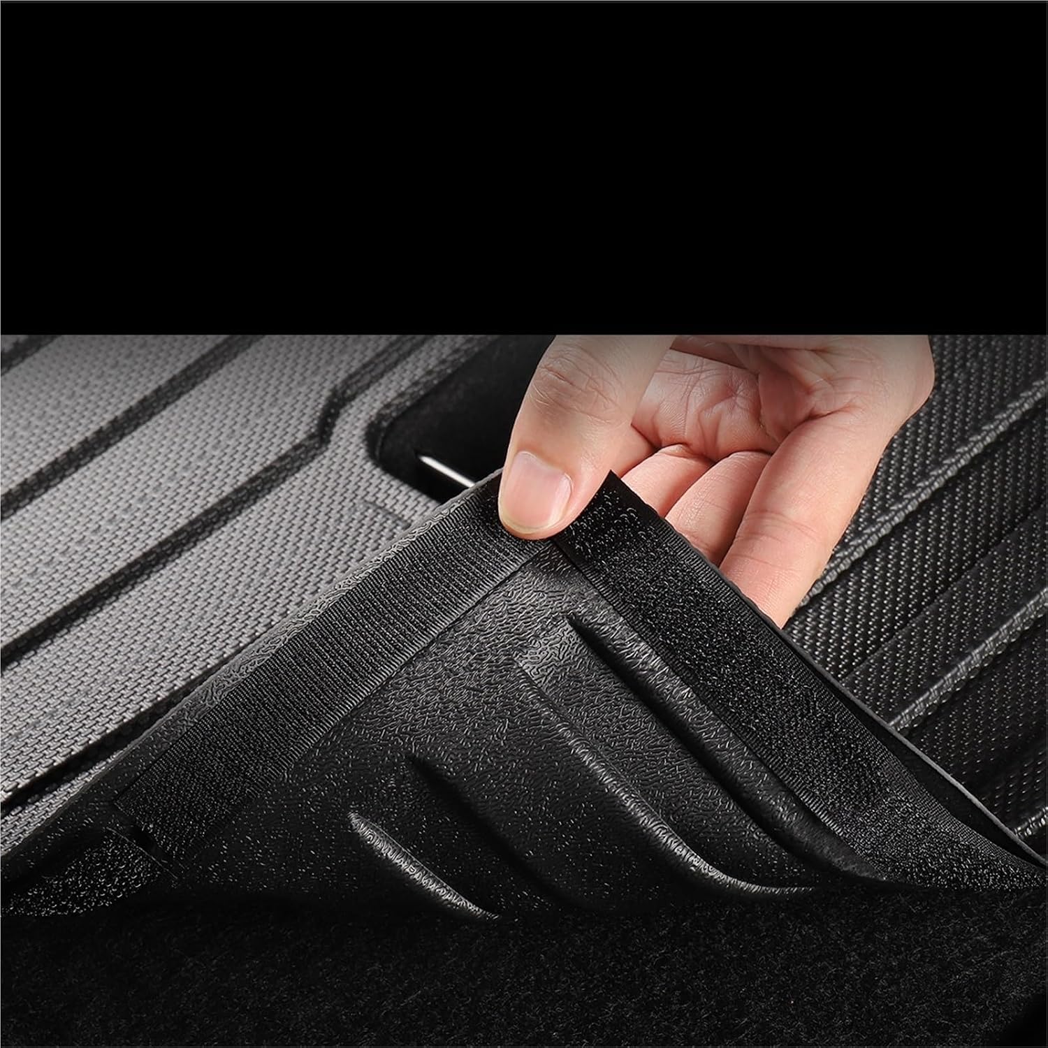 Compatible for Tesla Model 3 Highland 2024 Rear Seat Backrest Protective Pad Trunk Mat Cargo Liner Kick Pad Car Accessories(Trunk mat 3pcs)