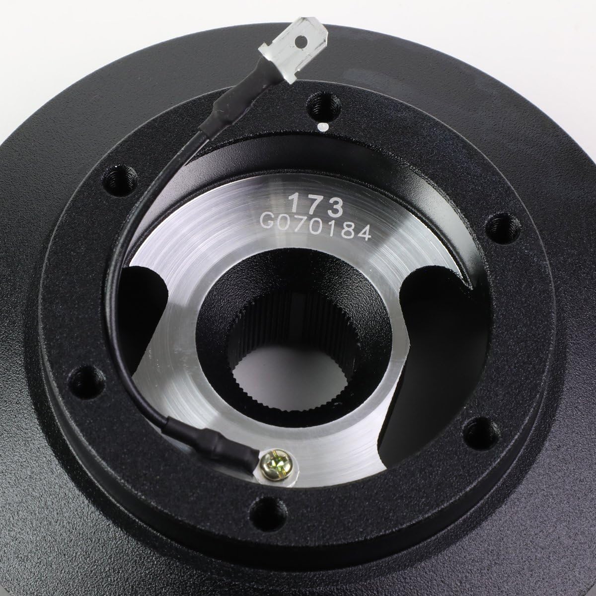 Auto Dynasty NRG SRK-173H Replacement for Dodge Charger/Benz CLK/L/G/E Class Steering Wheel 74mm 6-Hole Hub Adapter Kit