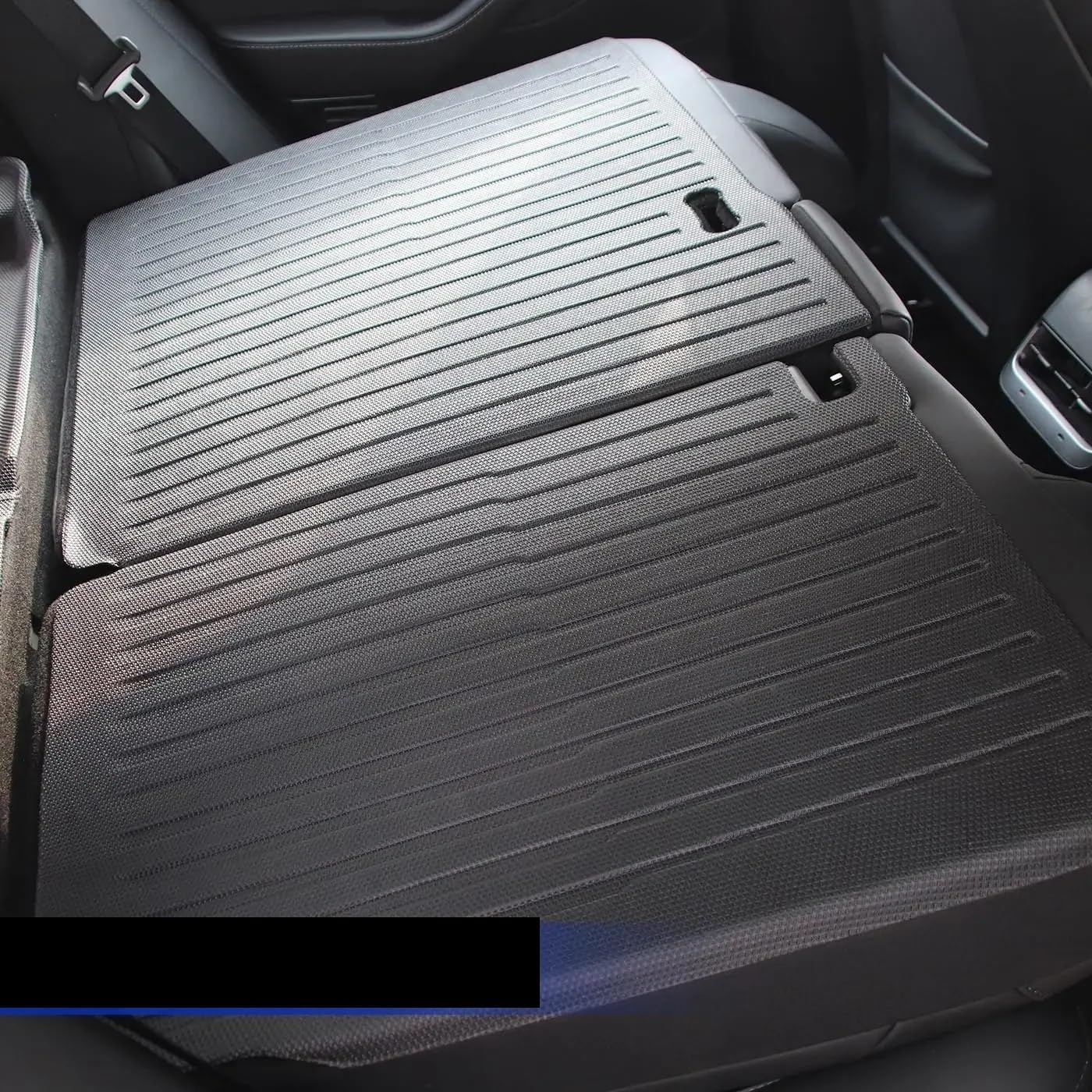 Compatible with Tesla Model 3 Highland 2024 TPE Full Cover Floor Mats with Door Sill Protector, Full Set Floor Liners Cargo Liner Seat Back(6PCS Floor Mats)