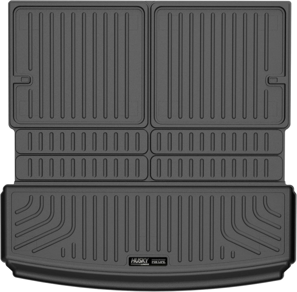 Husky Liners Weatherbeater Cargo Liner | Fits 2018-2024 Volkswagen Tiguan, Folds w/3rd Row | 1-pc Black - 25231