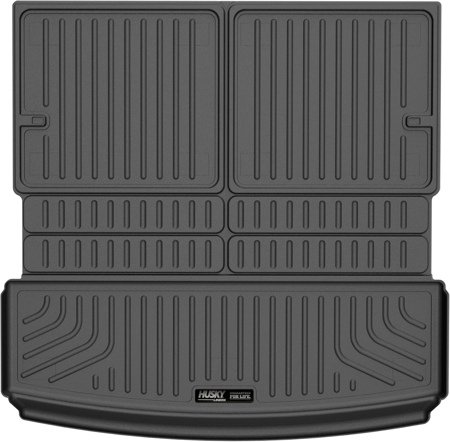 Husky Liners Weatherbeater Cargo Liner | Fits 2018-2024 Volkswagen Tiguan, Folds w/3rd Row | 1-pc Black - 25231