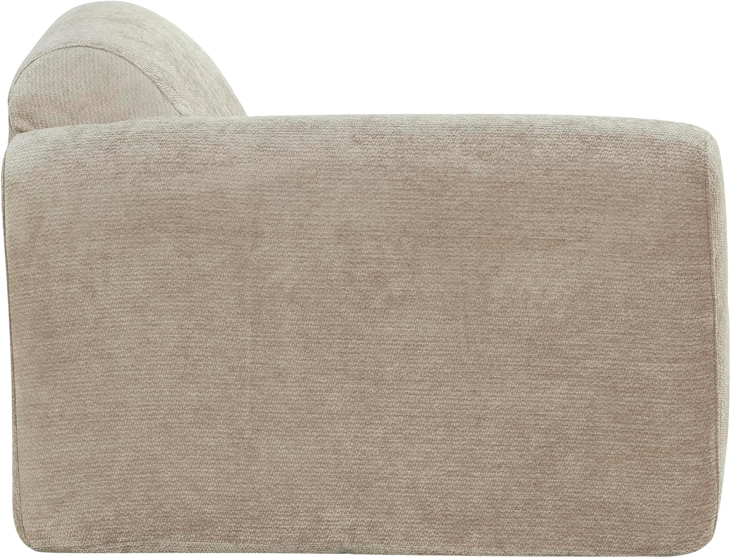 Christopher Knight Home Midel 111' Modular L-Shape Sofa Couch with Chaise Lounge, Modern Boneless Sofa for Living Room, Fabric Upholstered Cloud Couch with Deep Seat, Dark Beige